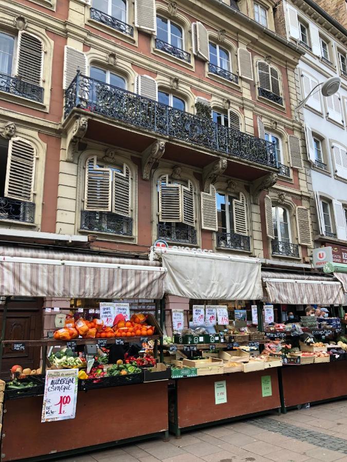 Le Corbeau - Grand Appartement Strasbourg Centre, Calme Exterior foto
